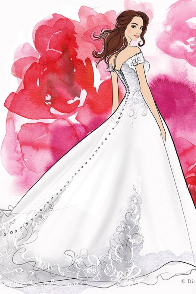Marca cria vestidos de noiva inspirados nas princesas da Disney 2