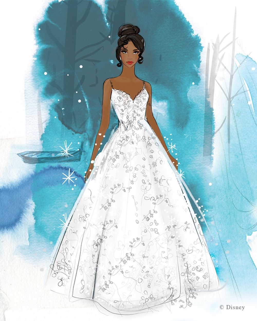 Marca cria vestidos de noiva inspirados nas princesas da Disney. Awn!