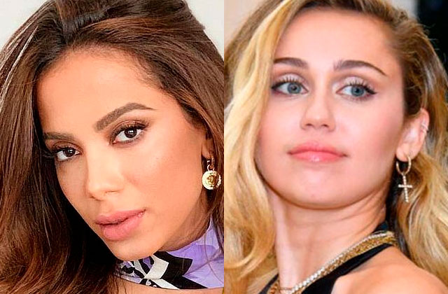 Miley Cyrus anunciou que fará uma live com Anitta. Vai, Brasil!