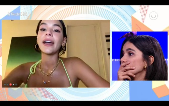 BBB20: “Fui cancelada todos os dias”, diz Bruna Marquezine a Manu Gavassi