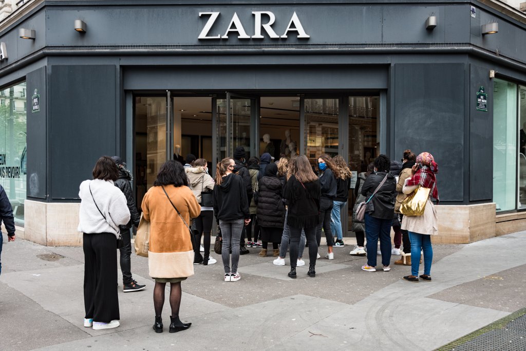 Zara vai fechar mais de mil lojas após prejuízo causado pelo coronavírus