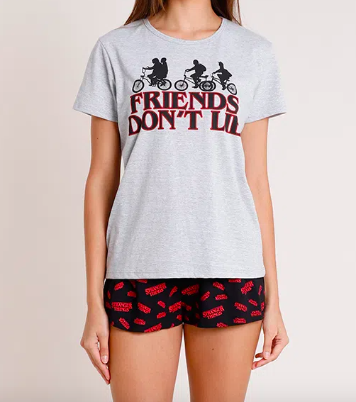 Pijama Stranger Things da C&A (R$ 69,99*)