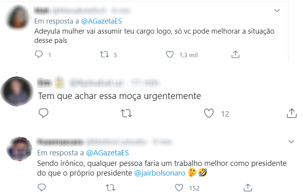 Essa brasileira acaba de descobrir que também é “Presidente da República”