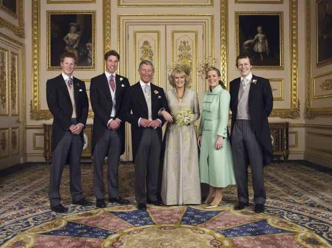 TRH Prince of Wales & The Duchess Of Cornwall – Official Wedding Photo