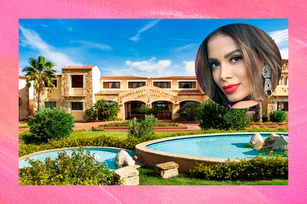 De palácio pra resort: Anitta está em hotel com diárias de até R$ 58 mil