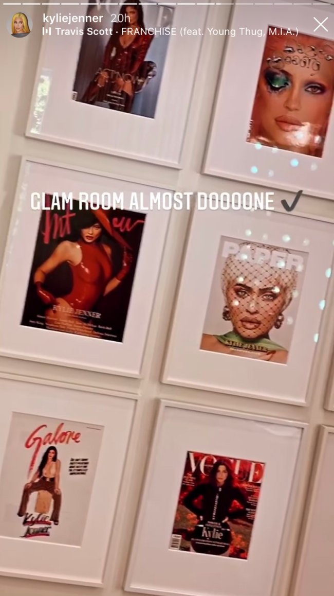 Quarto de beleza kylie Jenner 3