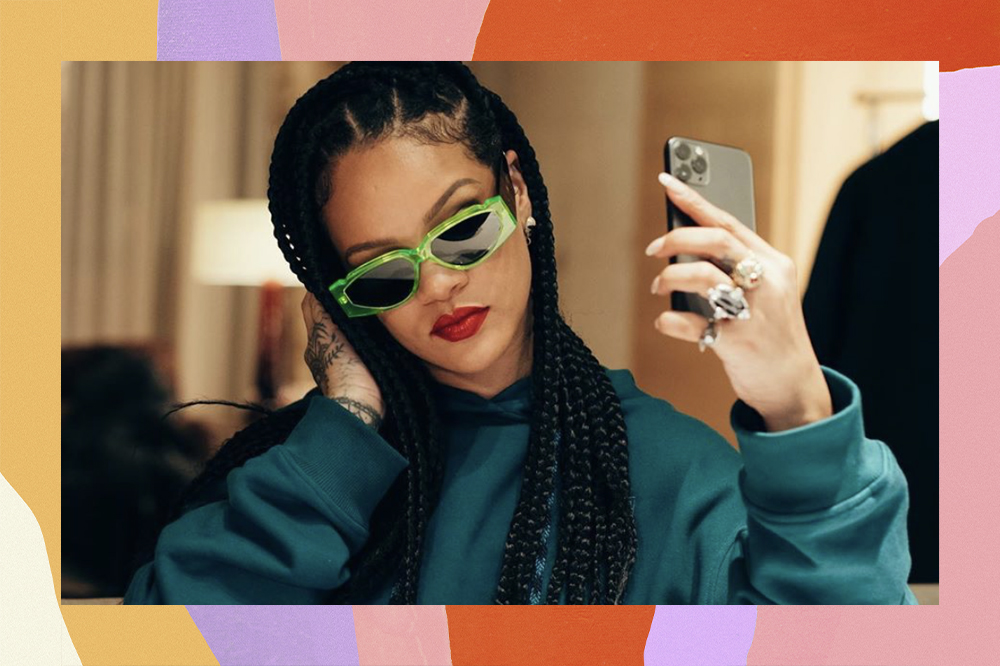 Rihanna aparece de corte mullet de novo e a internet pira!