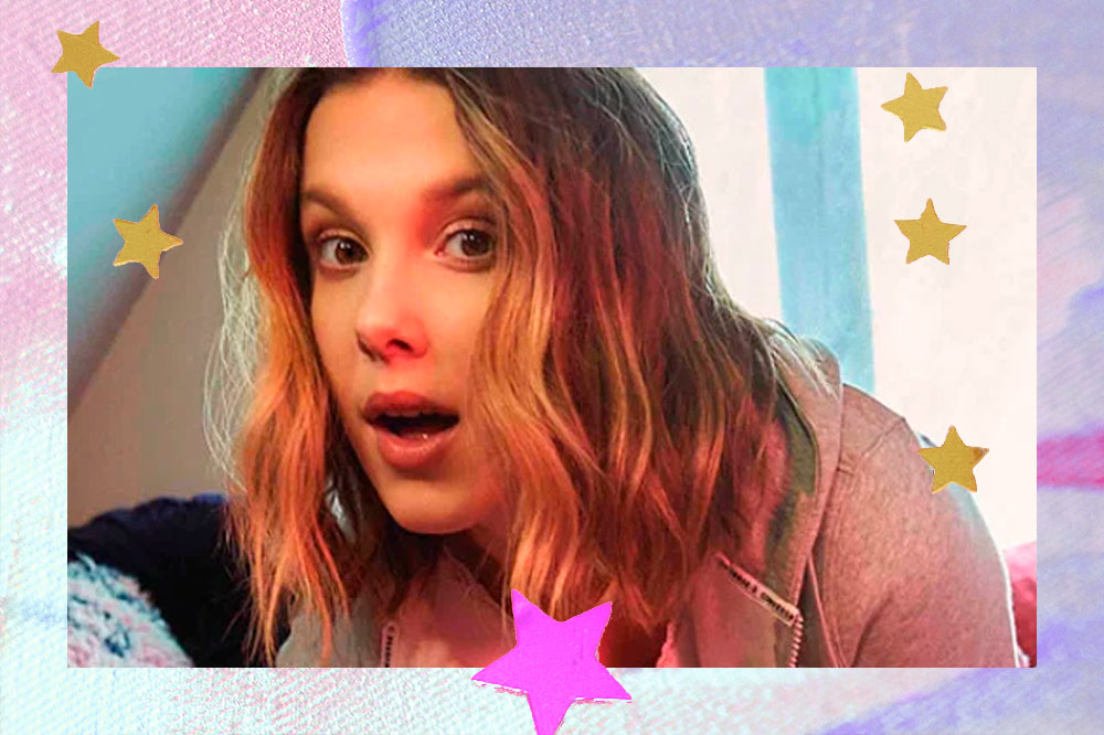 Millie Bobby Brown usou vestido brilhante em sua festa de 18 anos