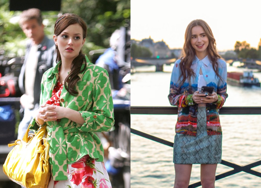 8 looks de Emily em Paris que parecem inspirados na Blair, de Gossip Girl