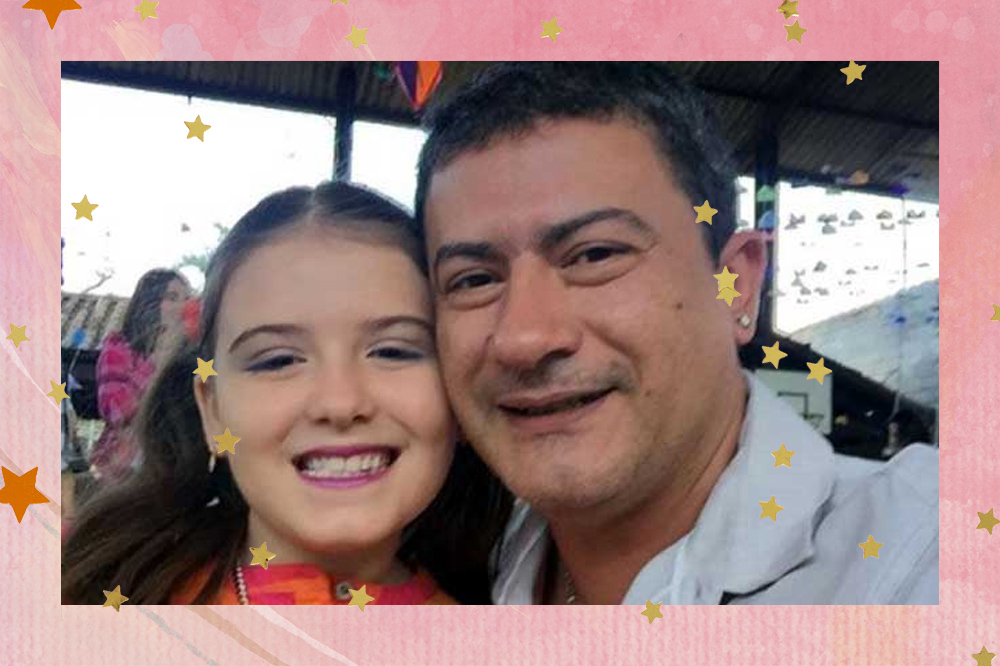 Filha de Tom Veiga faz cerimônia de despedida para o pai