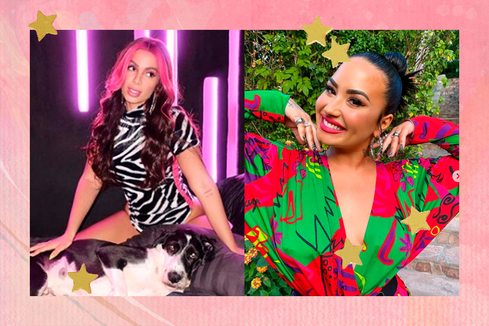 Demi Lovato comenta em post de Anitta e fãs surtam com essa amizade!