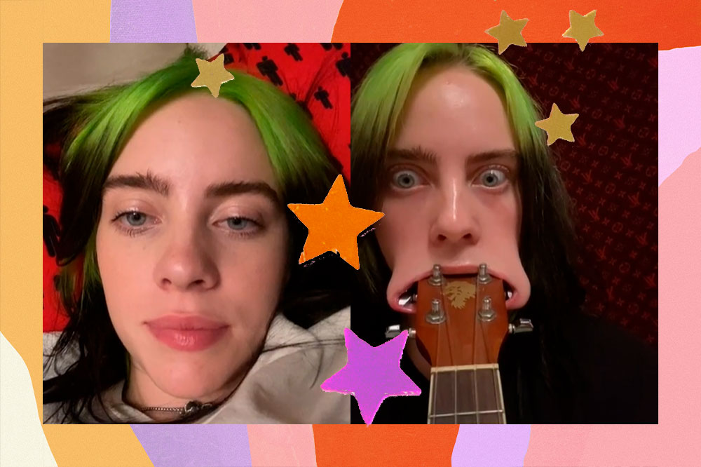 Billie Eilish tem uma conta secreta no TikTok e os vídeos são maravilhosos