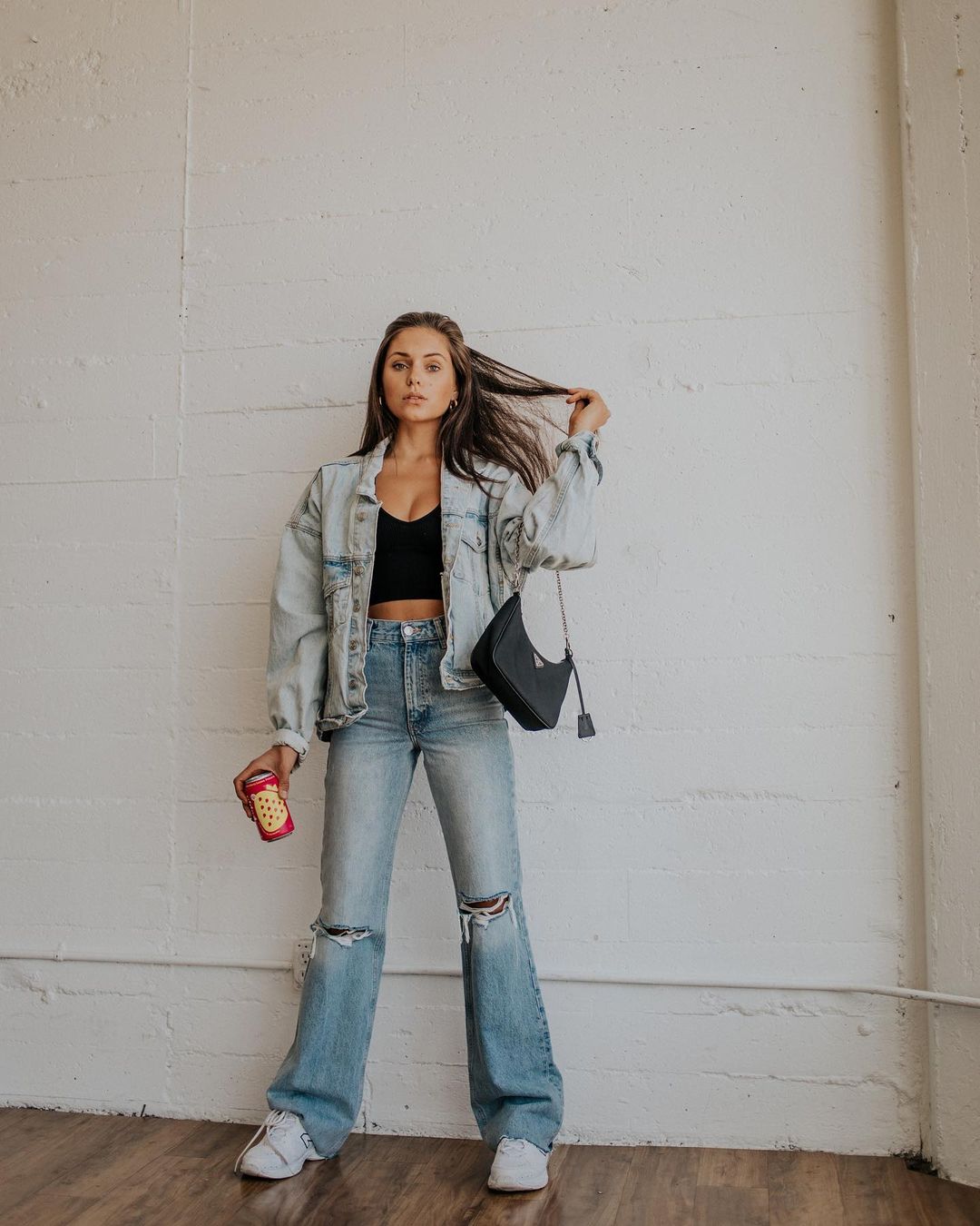 calca-wide-leg-jeans-alyssalynch Look com calça jeans wide leg