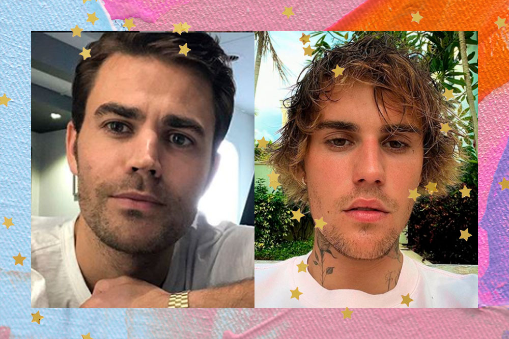 Você se chocará com a semelhança entre Paul Wesley e Bieber nessas fotos