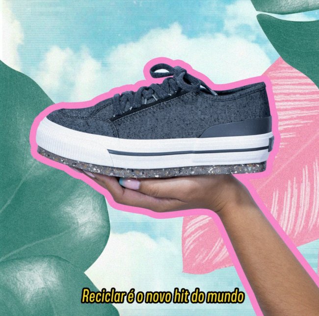 Re-mix, tênis sustentável capricho shoes Re-mix, tênis sustentável capricho shoes