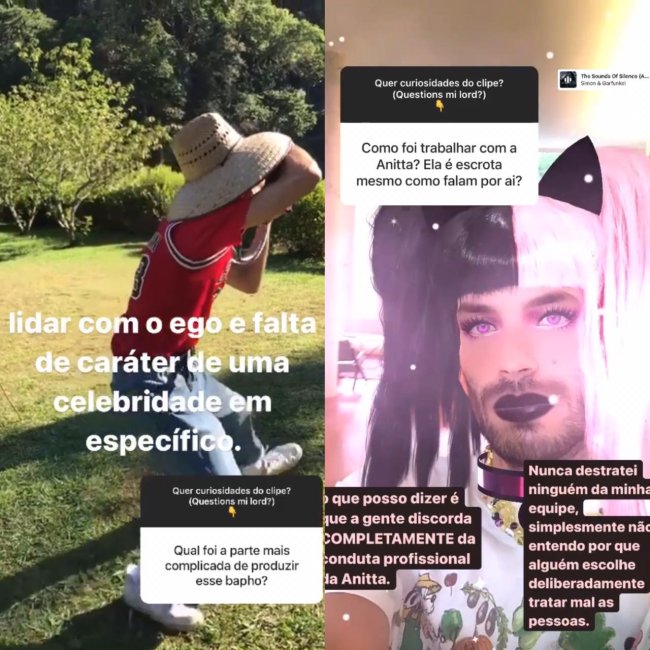 Anitta e Luisa Sonza se manifestam sobre pronunciamento de produtora Anitta e Luisa Sonza se manifestam sobre pronunciamento de produtora