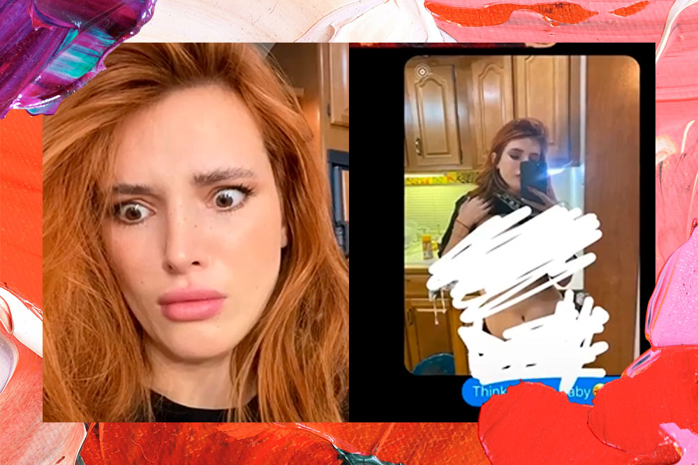 Bella Thorne relembra vergonha de enviar acidentalmente um nude pra mãe