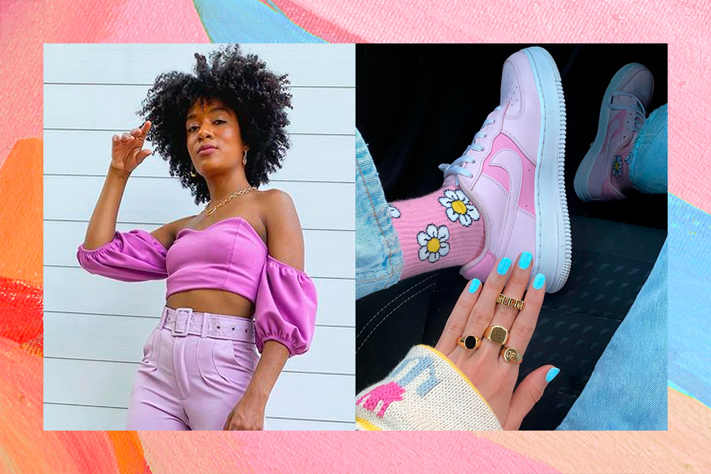 Candy color vai bombar no verão. Inspire-se nestes looks!