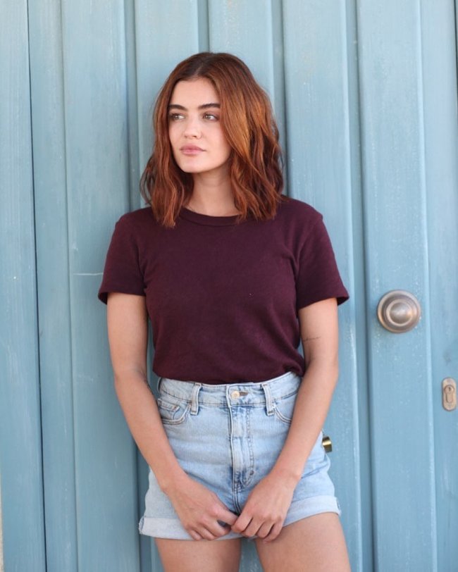 lucy-hale-ruiva Lucy Hale