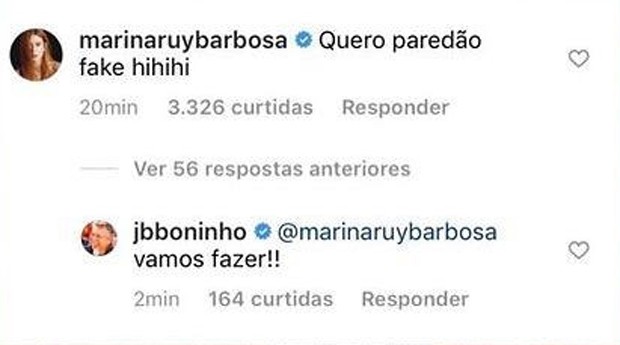 Boninho paredão fake