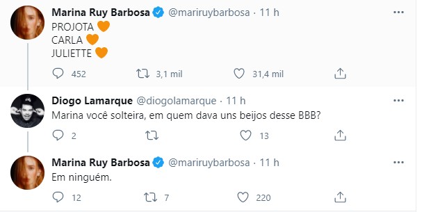 marinaruybarbosa2 Tuíte Marina Ruy Barbosa