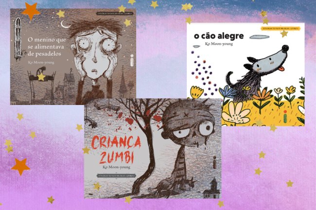 Ko Moon-young It’s Okay To Not Be Okay capas de O Menino que se Alimentava de Pesadelos, Criança Zumbi e O Cão Alegre