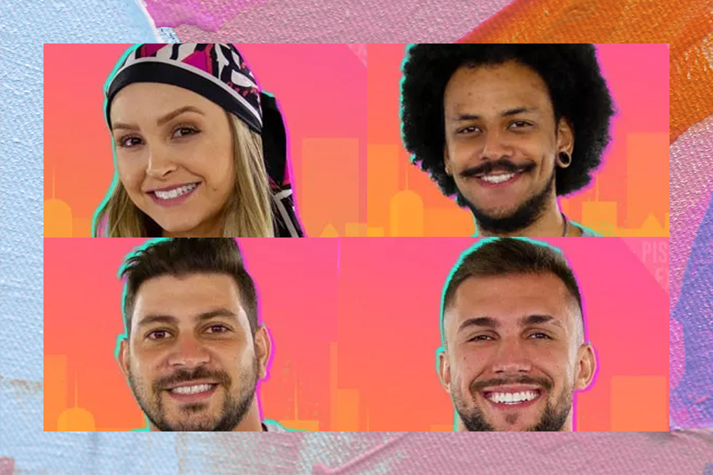 Enquete BBB21: Carla, Caio, Arthur ou João. Quem sai no paredão falso?