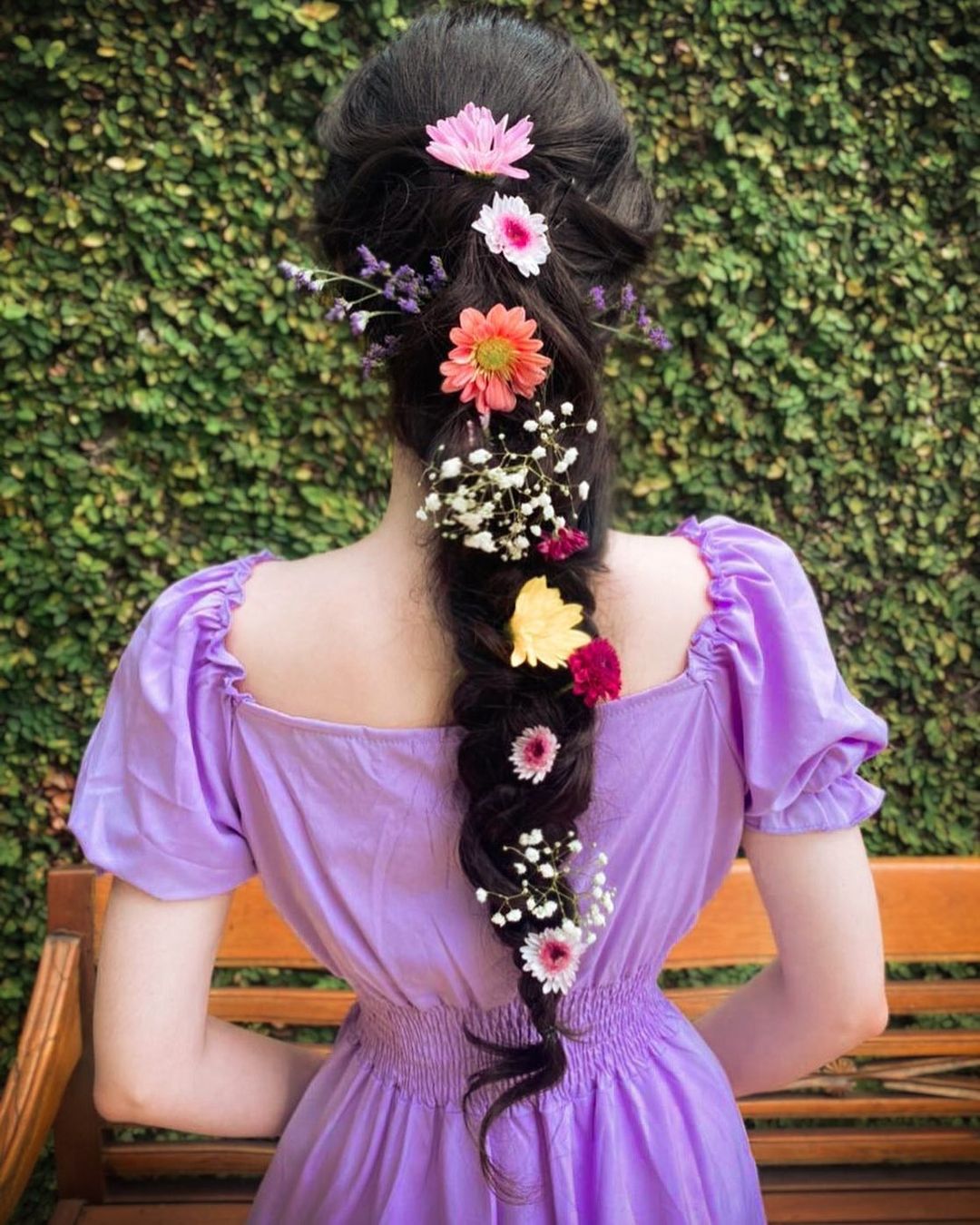 look-cottagecore-behindherglasses_ Penteado com trança no estilo cottagecore