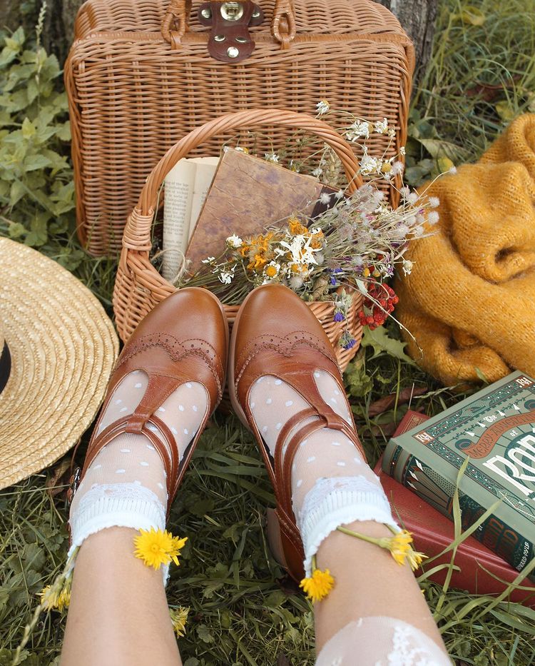 look-cottagecore-everlinet-04 Sapato no estilo cottagecore
