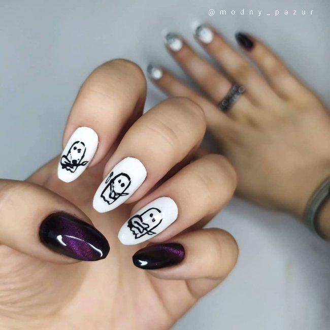 Nail art Julie and the phantoms Nail art Julie and the phantoms