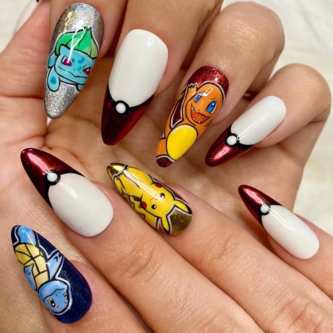 nail art pokemon