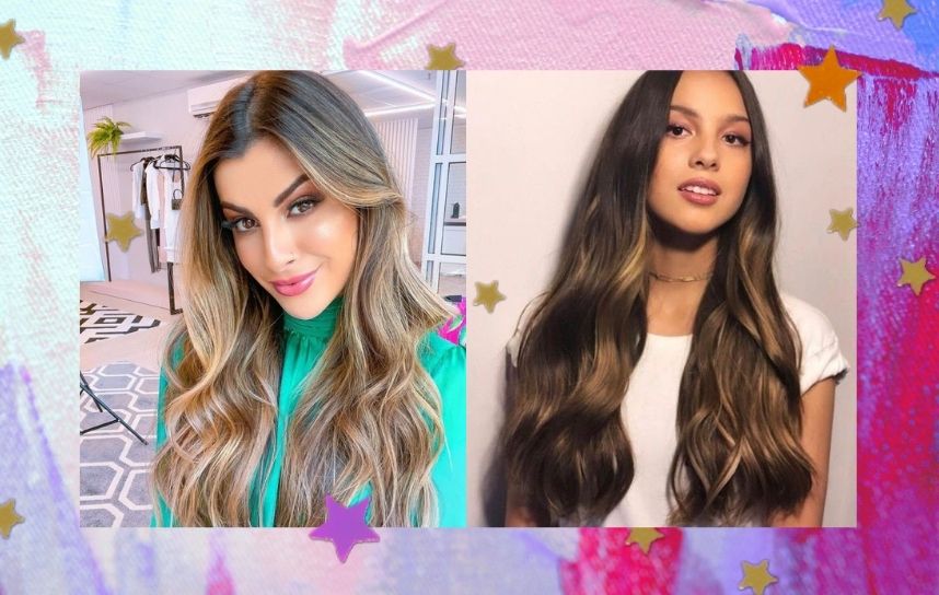 25 ideias de cabelo castanho iluminado para você se inspirar