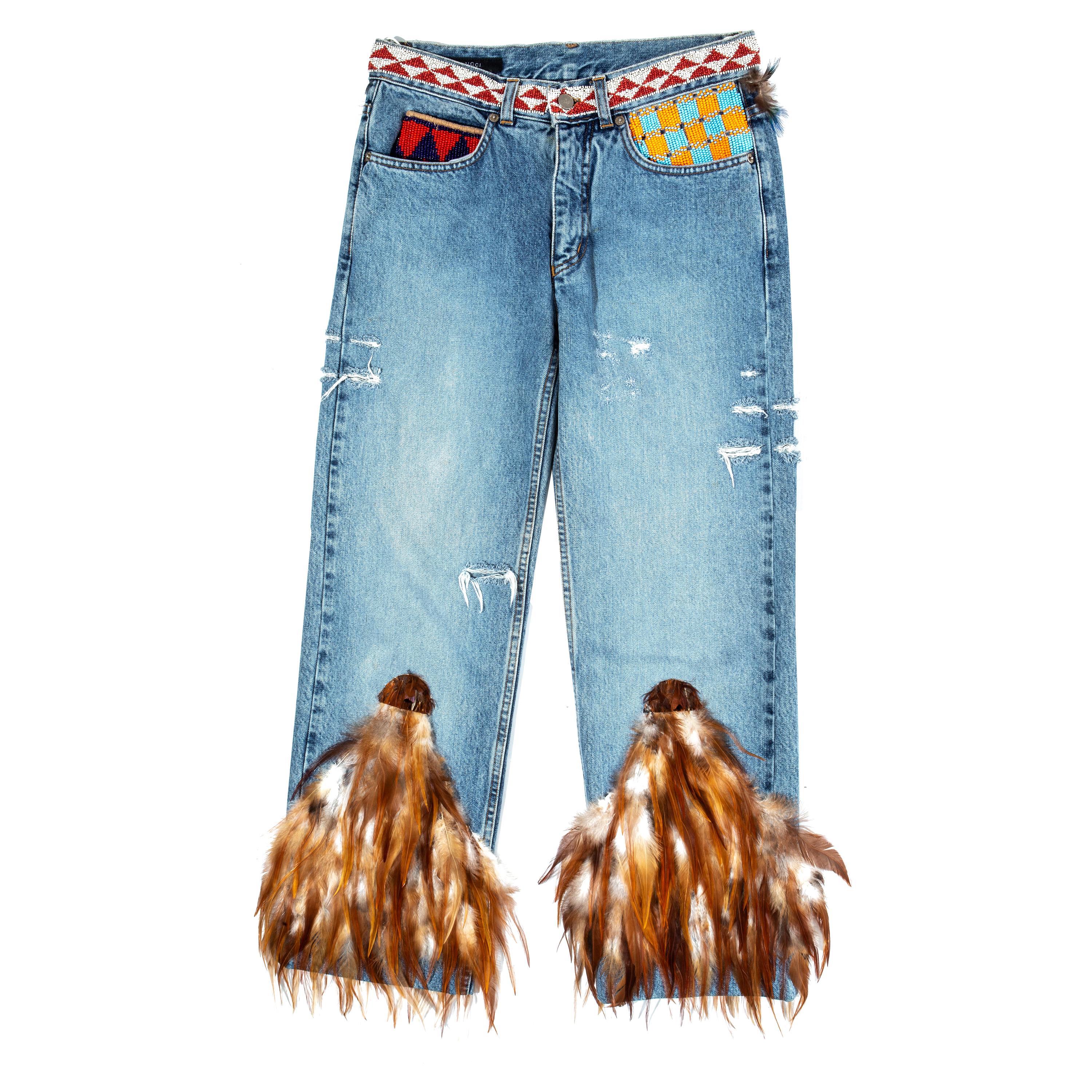 calca-jeans-gucci-rihanna-polemica Calça jeans da coleção de 1999 da Gucci usada por Rihanna