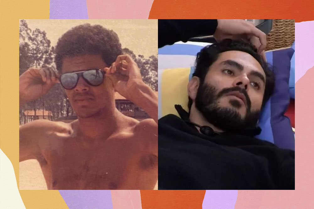 BBB21: pai de Rodolffo defende o filho ao postar foto com cabelo afro