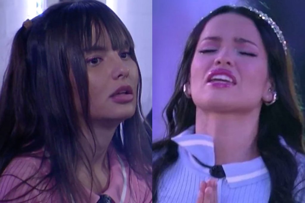 Thaís debocha de Juliette e critica a sister no BBB21: “Se acha”