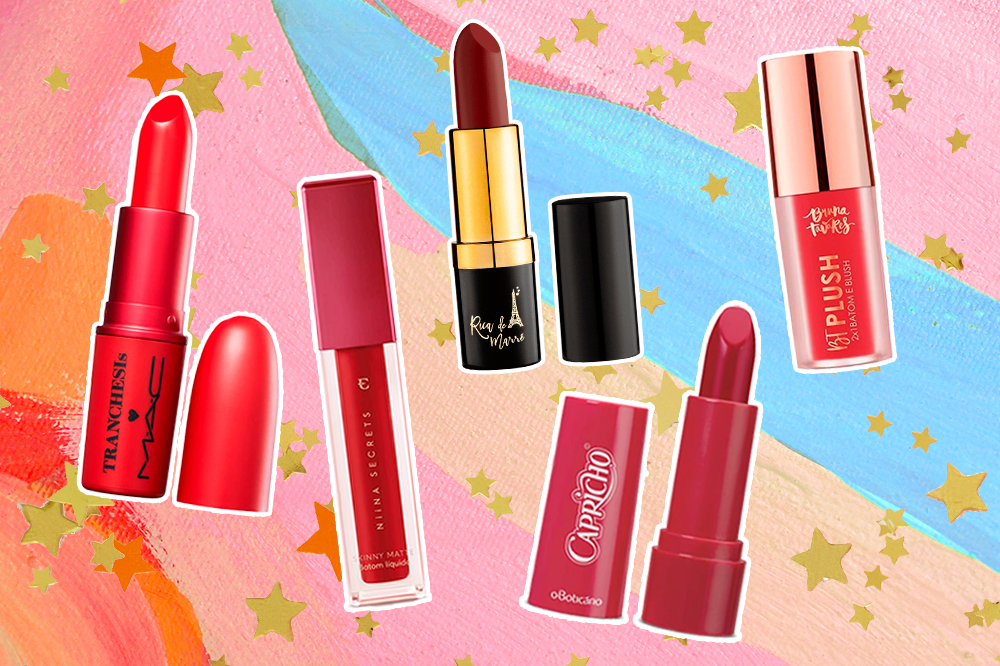 Batom vermelho: 25 produtos para deixar sua maquiagem mais poderosa!