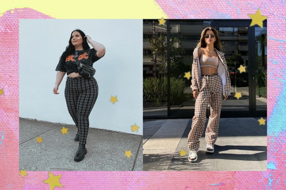 Looks com calça xadrez: ideias estilosas para você arrasar