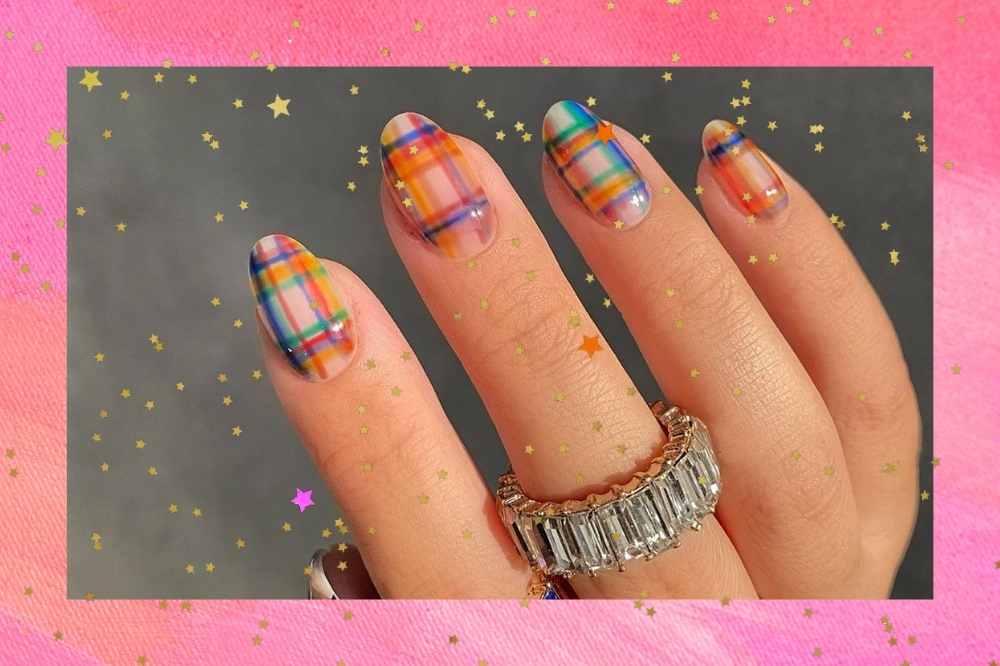 Nail art xadrez: 15 ideias para você reproduzir agora mesmo