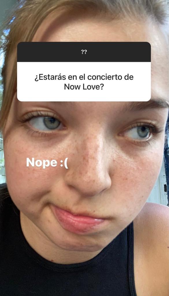 joalin-now-united-stories-instagram Joalin com a boca torta e escrito