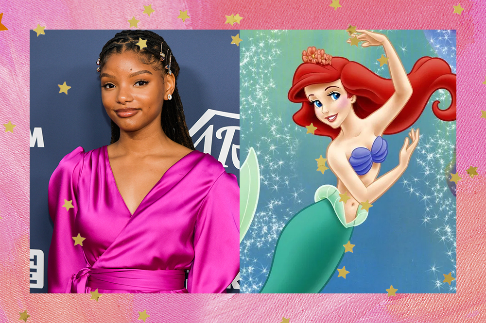 A Pequena Sereia: Halle Bailey aparece como Ariel no set do live-action