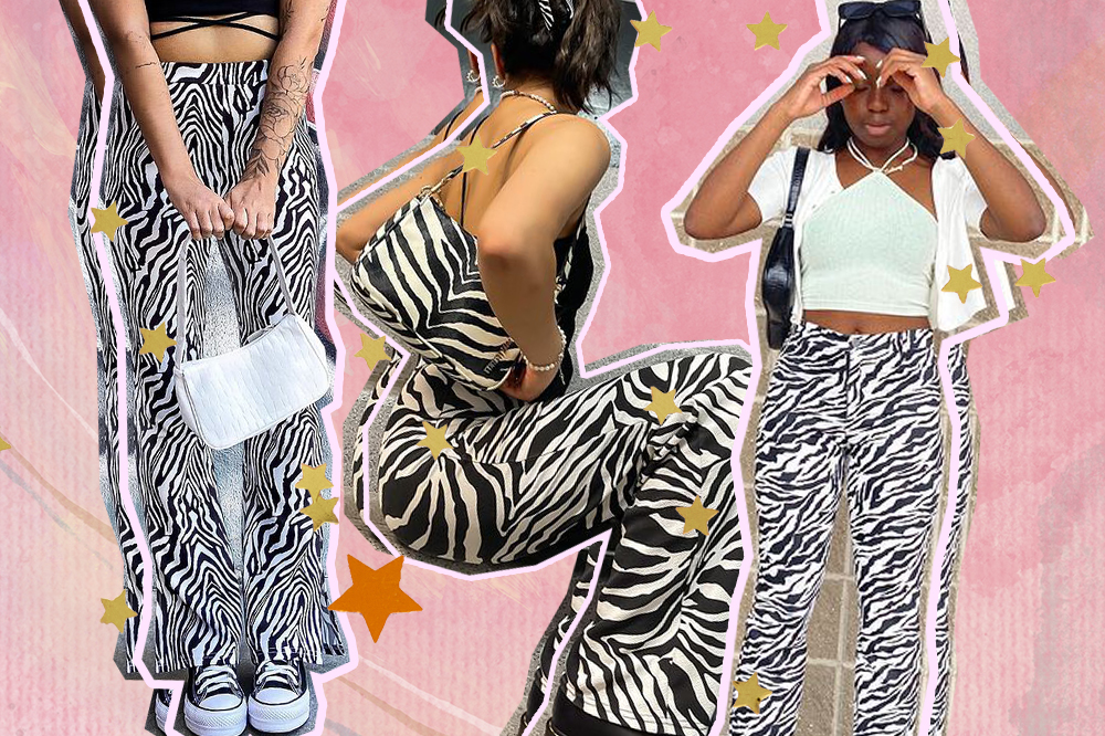 A calça com estampa de zebra é a tendência do momento – e temos provas!