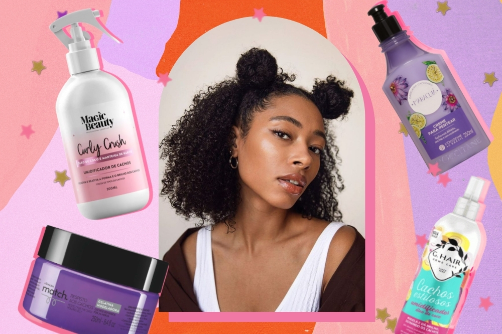 36 produtos maravilhosos para usar em cabelo cacheado