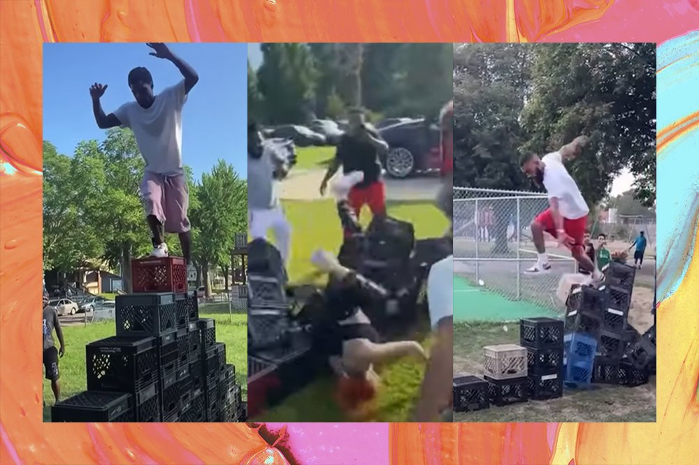 #MilkCrateChallenge: desafio é banido do TikTok por figurar risco de morte