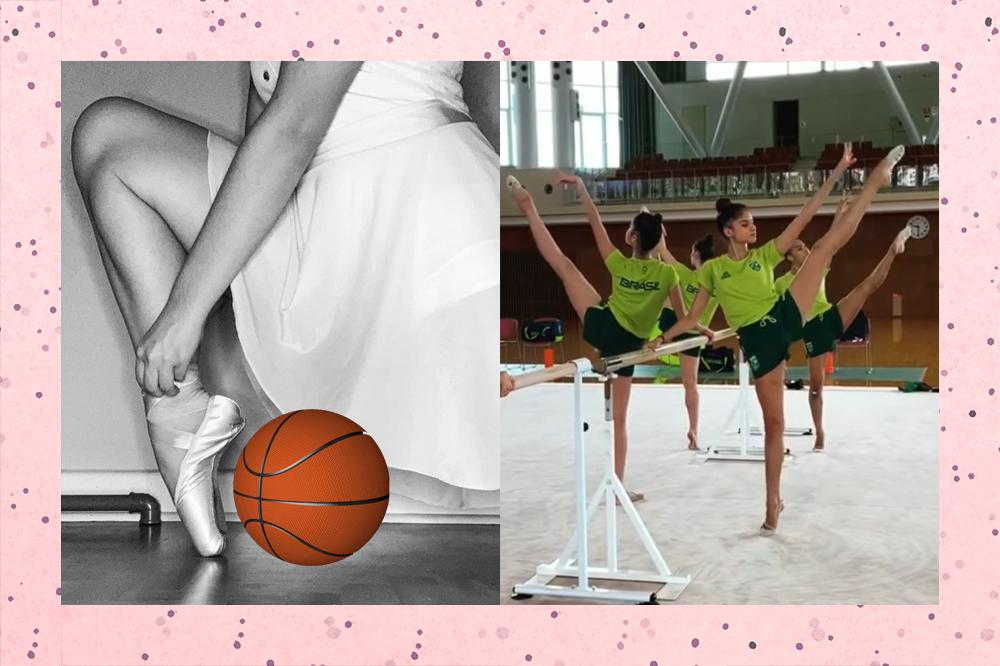 Sabia que o ballet é usado por atletas de vários esportes, como basquete?