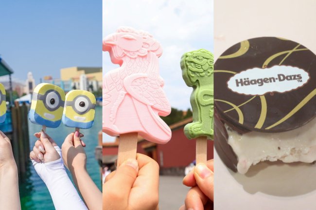13 curiosidades sobre o sorvete: da Copa do Mundo ao mais caro já vendido Imagens mostrando alguns sorvetes vendidos na China: em forma de minion, dragão e um exclusividade Häagen-Dazs (um sanduiche de sorvete)