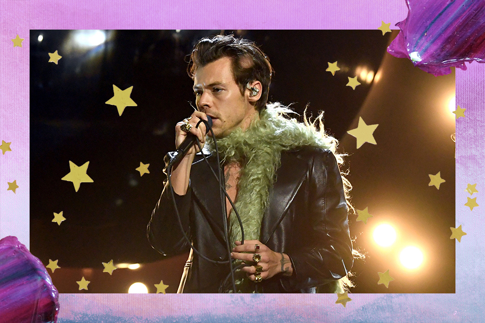 A fórmula fashion dos looks da nova turnê do Harry Styles é vintage