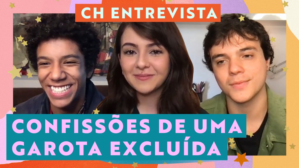 Imagem da entrevista com o elenco do filme Confissões de Uma Adolescente Excluída