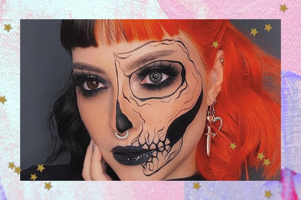 Ideias de maquiagens e nail art superfofas para fazer no Halloween