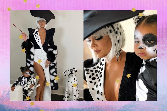 Khloe Kardashian Khloe Kardashian fantasiada de Cruella