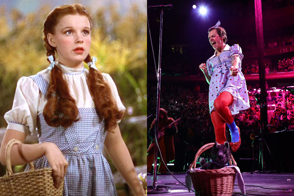 Que fofo! Harry Styles faz show em pleno Halloween fantasiado de Dorothy